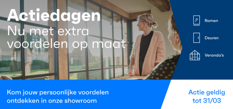 Reynaers Actiedagen 7 & 8 maart 2026