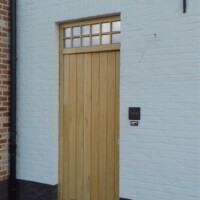 Houten voordeur