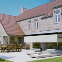 Knikarm zonwering geral Harol