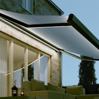 Ledverlichting-knikarmscherm geral Harol